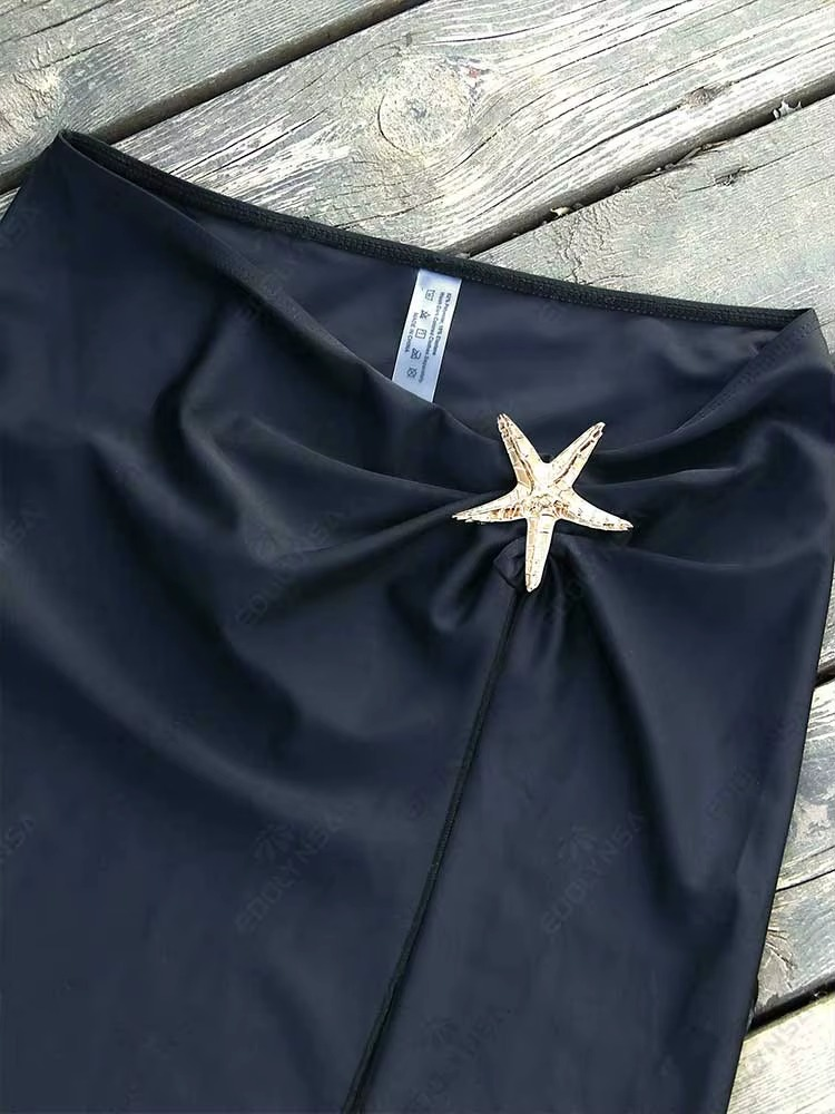 2 Parça Deniz Yıldızlı Mayo Seti