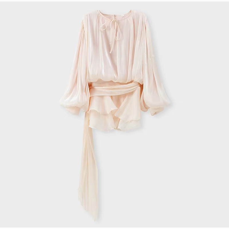 Romantik Bohem Tarz Mini Elbise