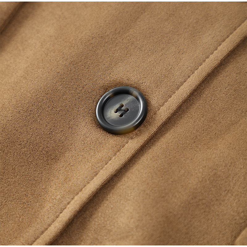 Kadın Kahverengi Oversize Blazer Ceket